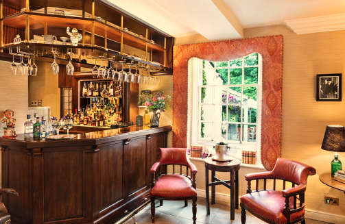 Yorke Arms bar'